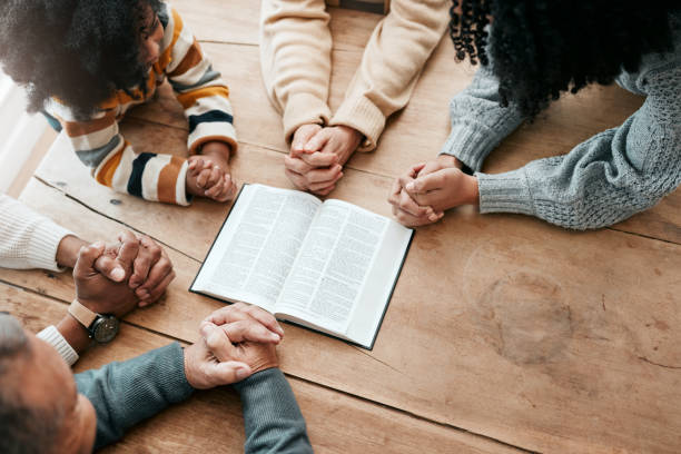 Open Bible on a desk